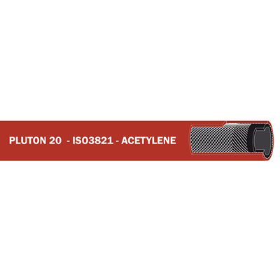 焊接軟管 PLUTON 20 Red